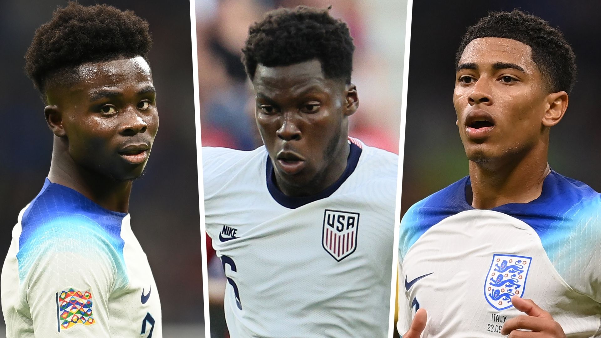 Bukayo Saka Yunus Musah Jude Bellingham