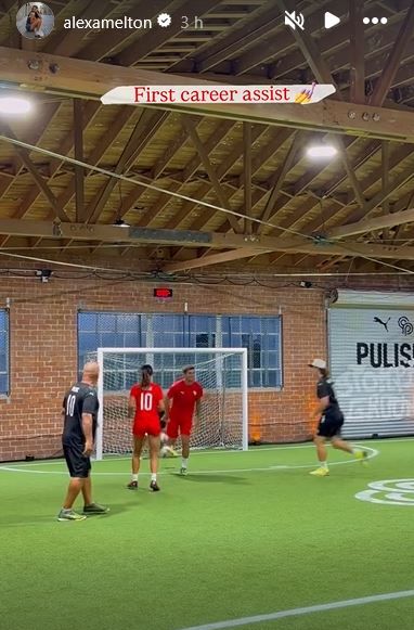 Alexa Melton Christian Pulisic