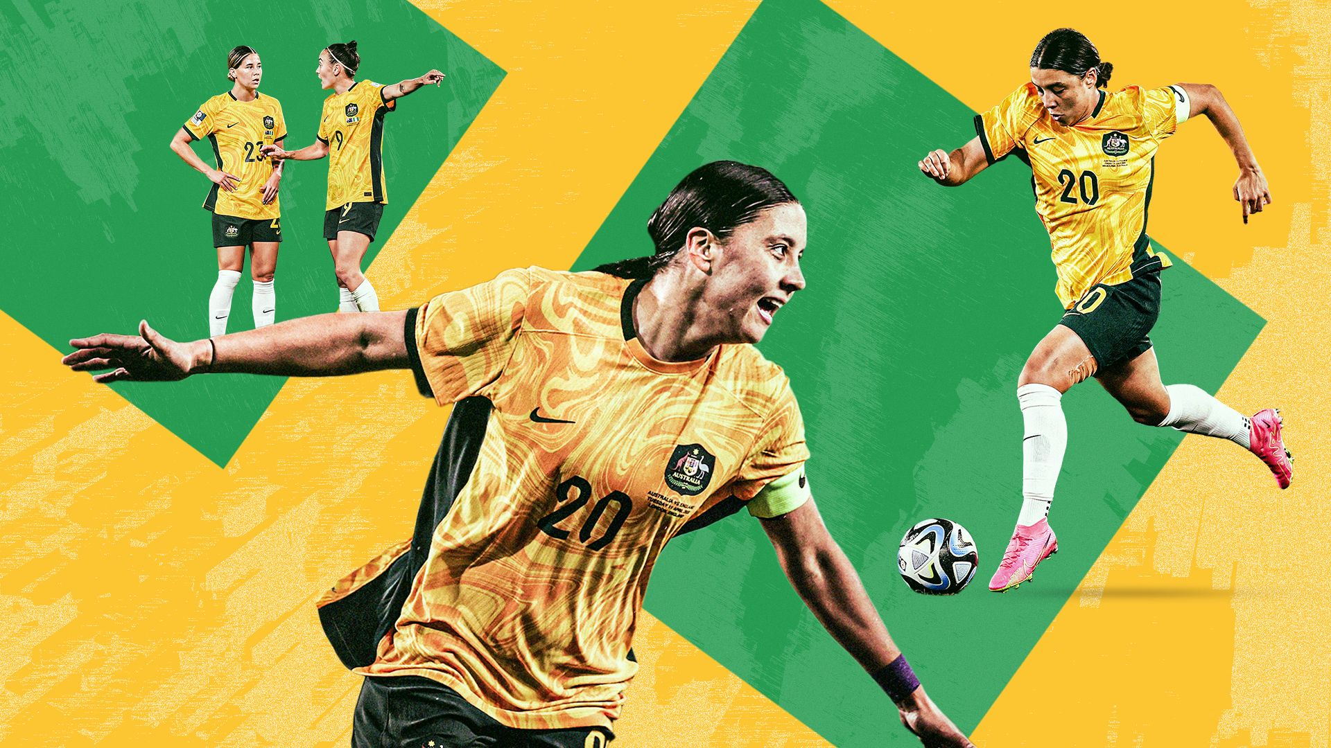 Sam Kerr to the rescue graphic