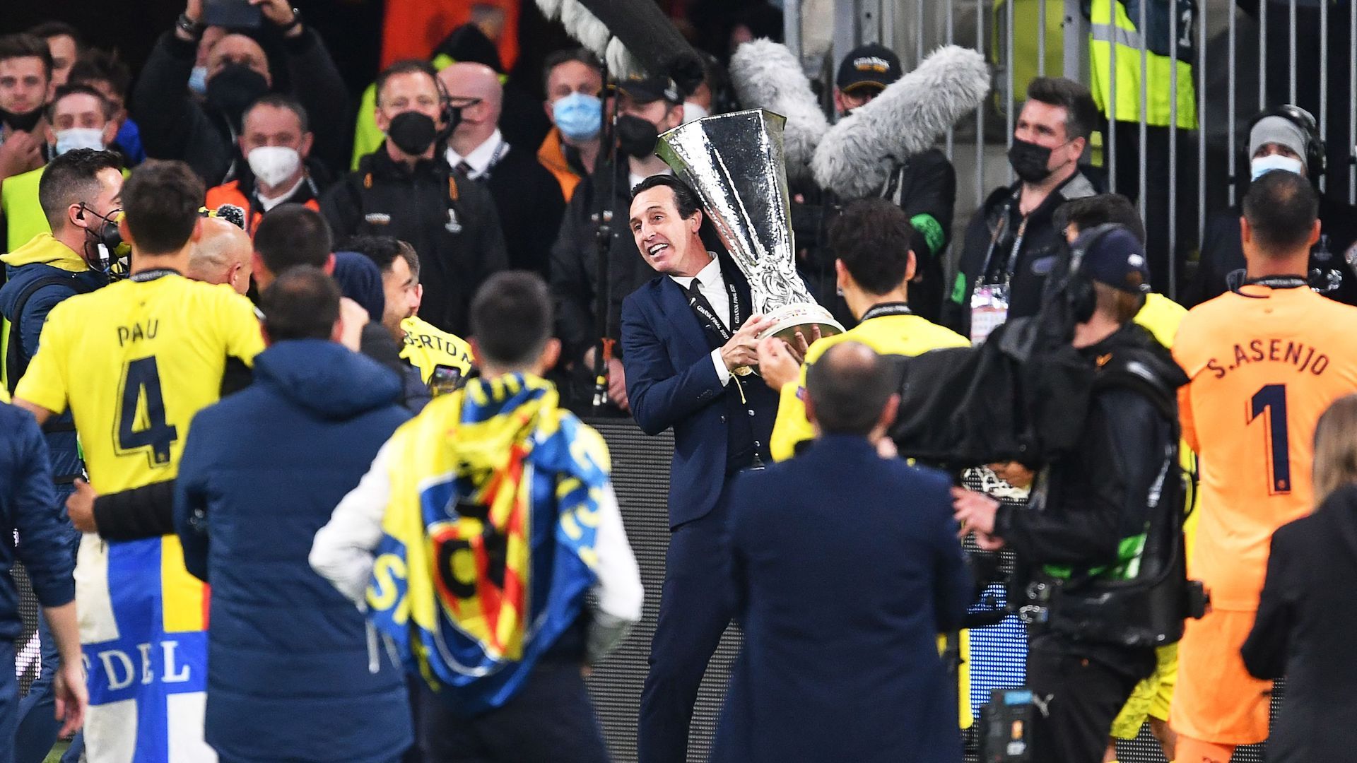 Unai Emery - Villarreal vs Manchester United Final Liga Europa