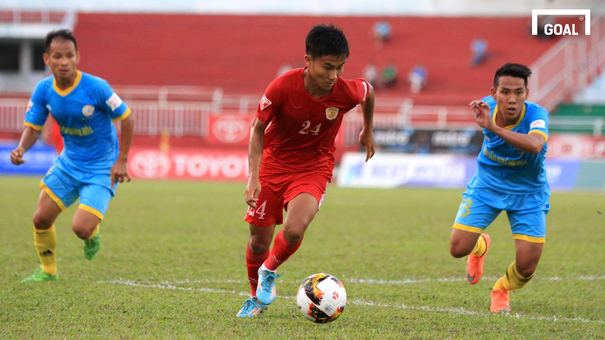 CLB TPHCM Sanna Khánh Hòa BVN Vòng 13 V.League 2017