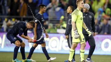 Matt Besler Sporting Kansas City vs Seattle Sounders