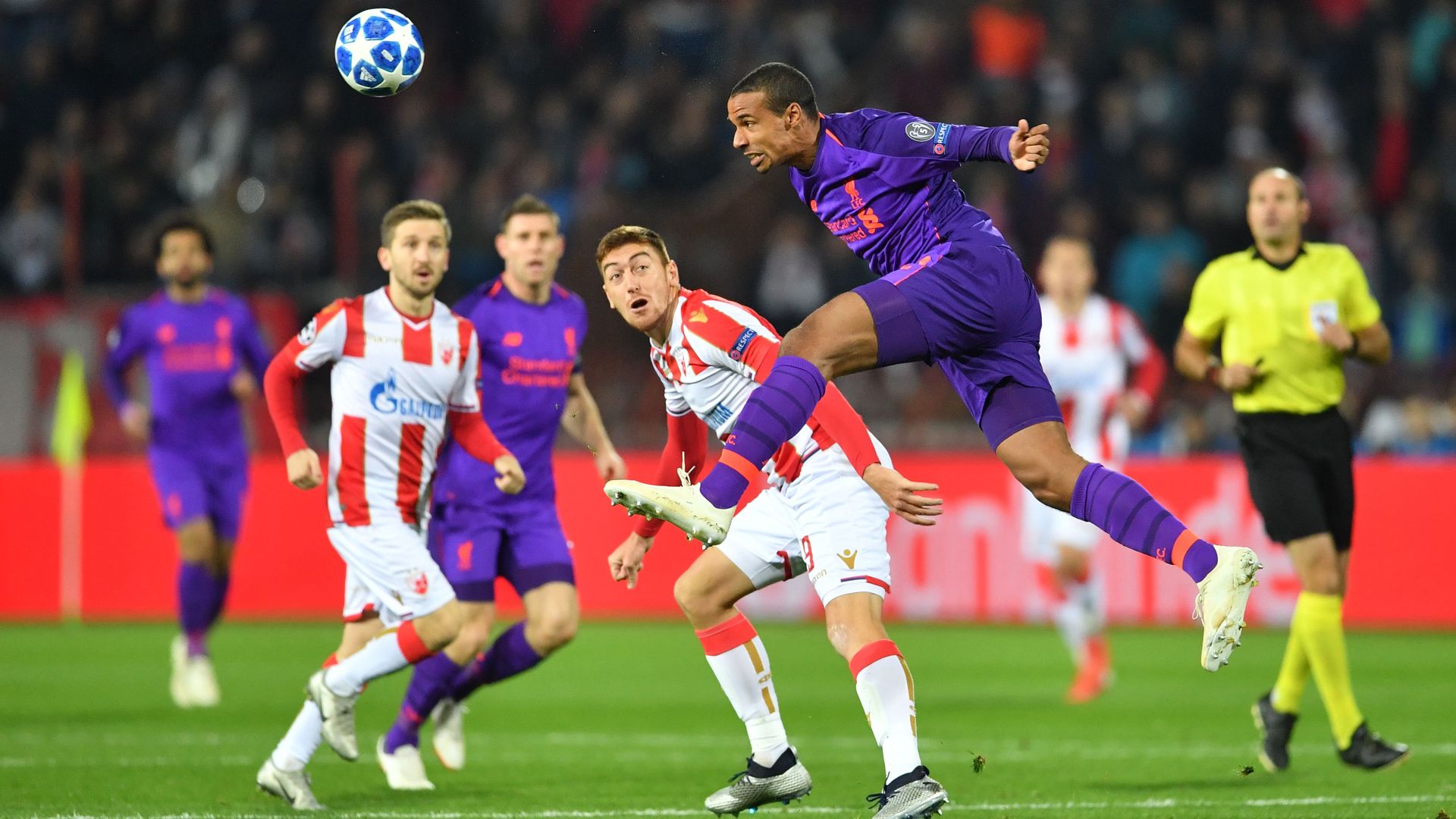 Roter Stern Belgrad FC Liverpool Joel Matip 06112018