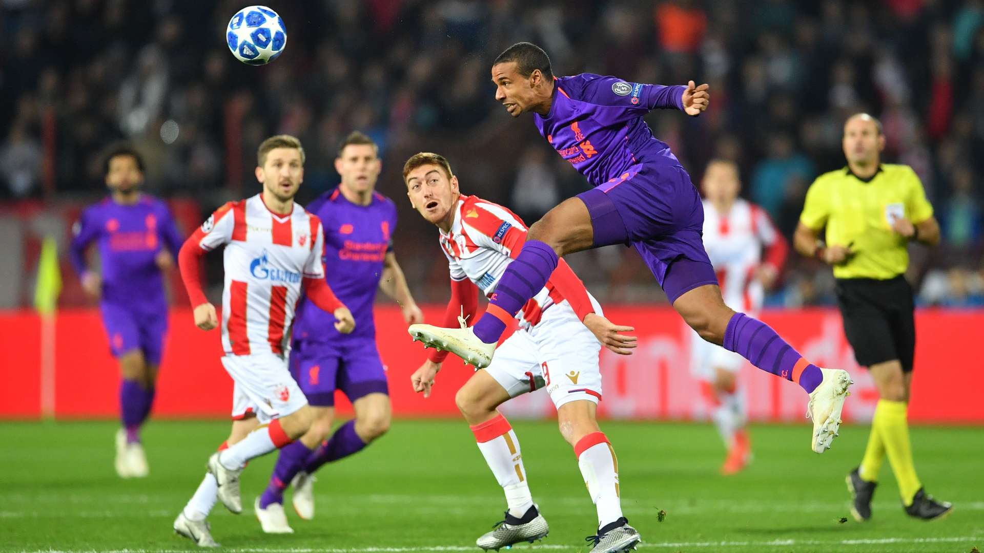 Roter Stern Belgrad FC Liverpool Joel Matip 06112018