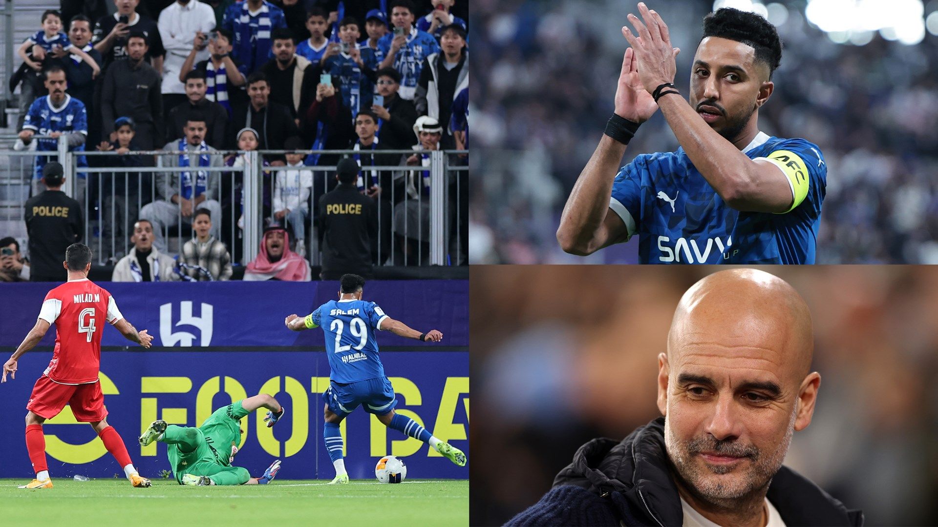 Al Hilal Salem Al Dawsari Pep Guardiola