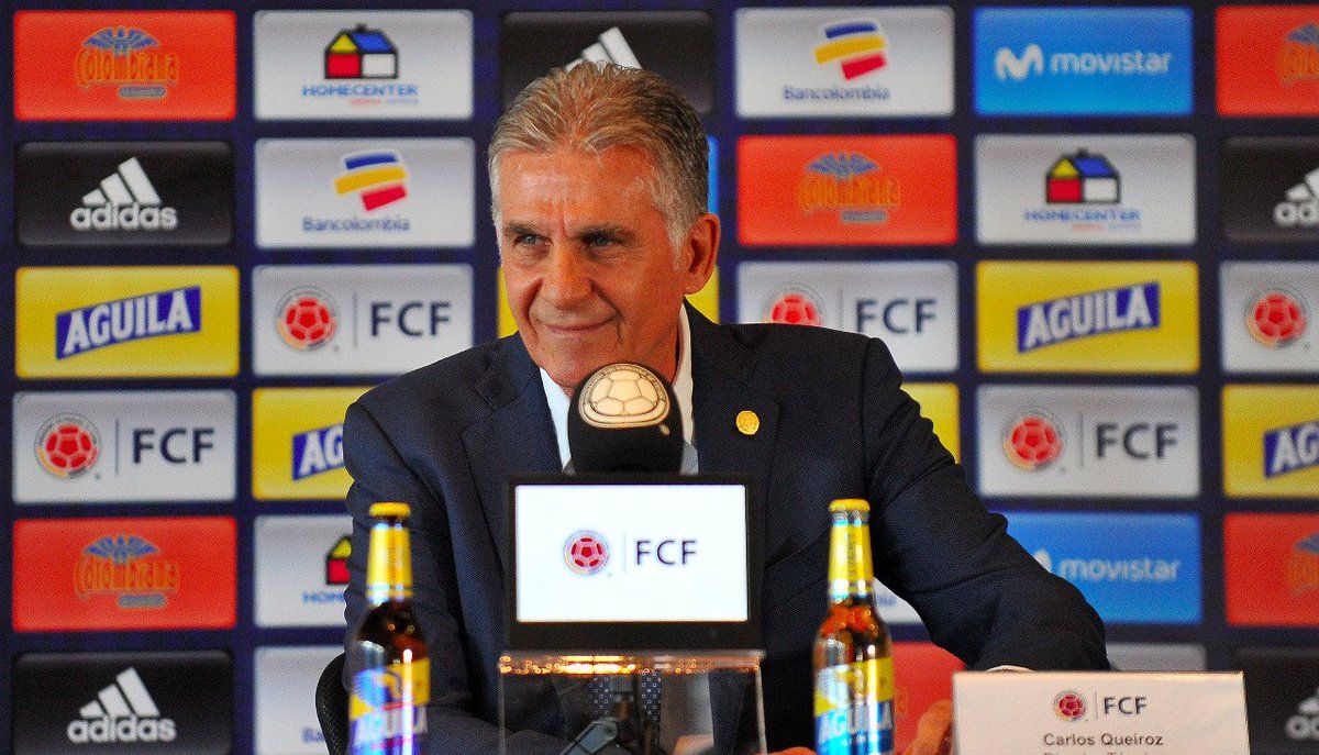 Carlos Queiroz DT Colombia