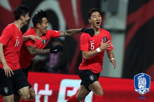 우루과이전 정우영 골 Jung Woo-young