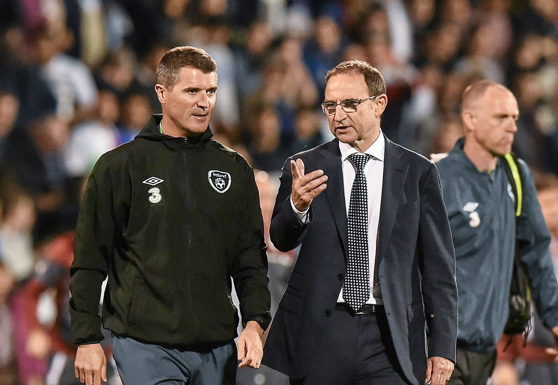 Roy Keane Martin O'Neill Ireland 053114