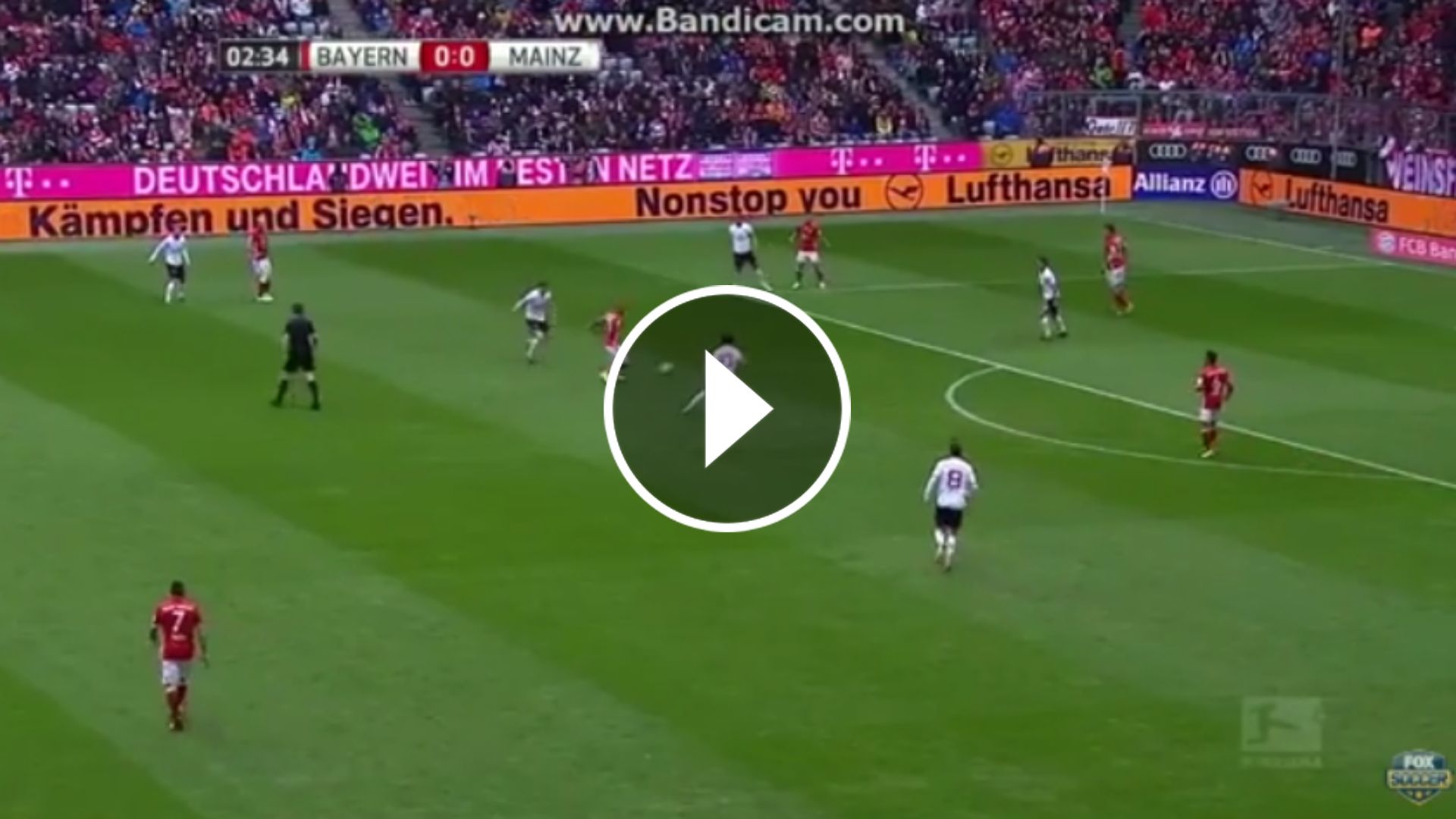play error de Vidal ante Mainz