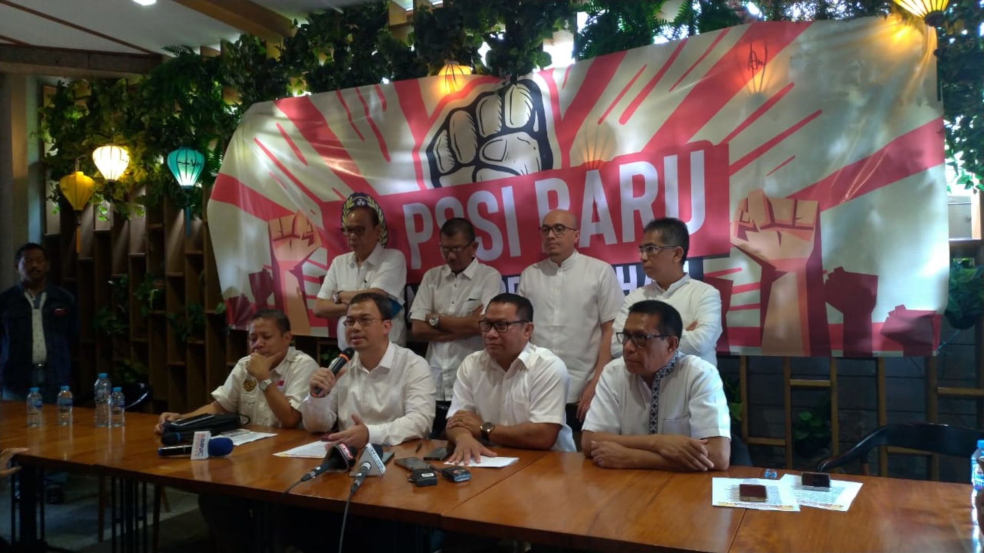 Jumpa Pers Calon Ketua Umum PSSI