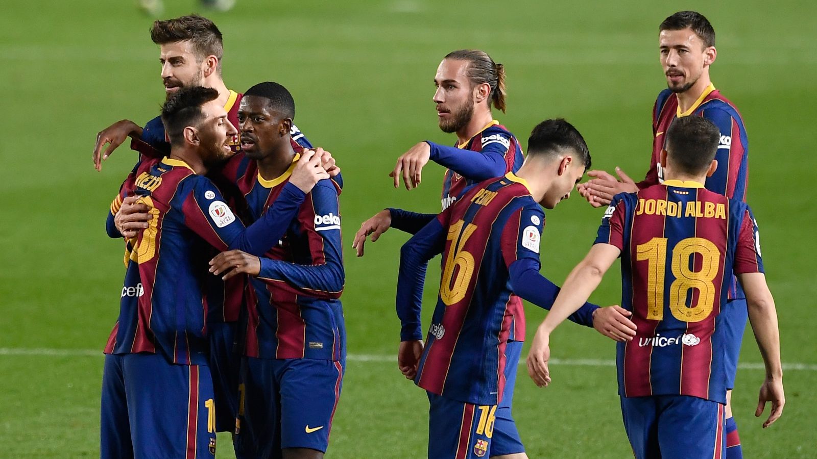 Dembele Barcelona Sevilla Copa del Rey