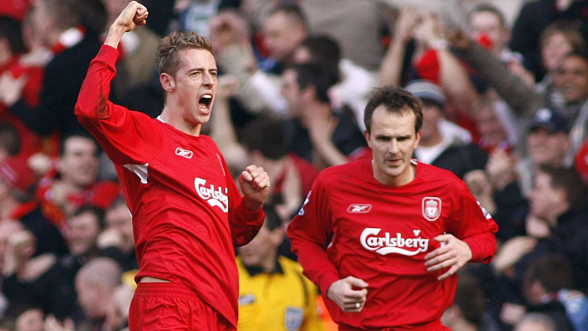 PETER CROUCH DIETMAR HAMANN