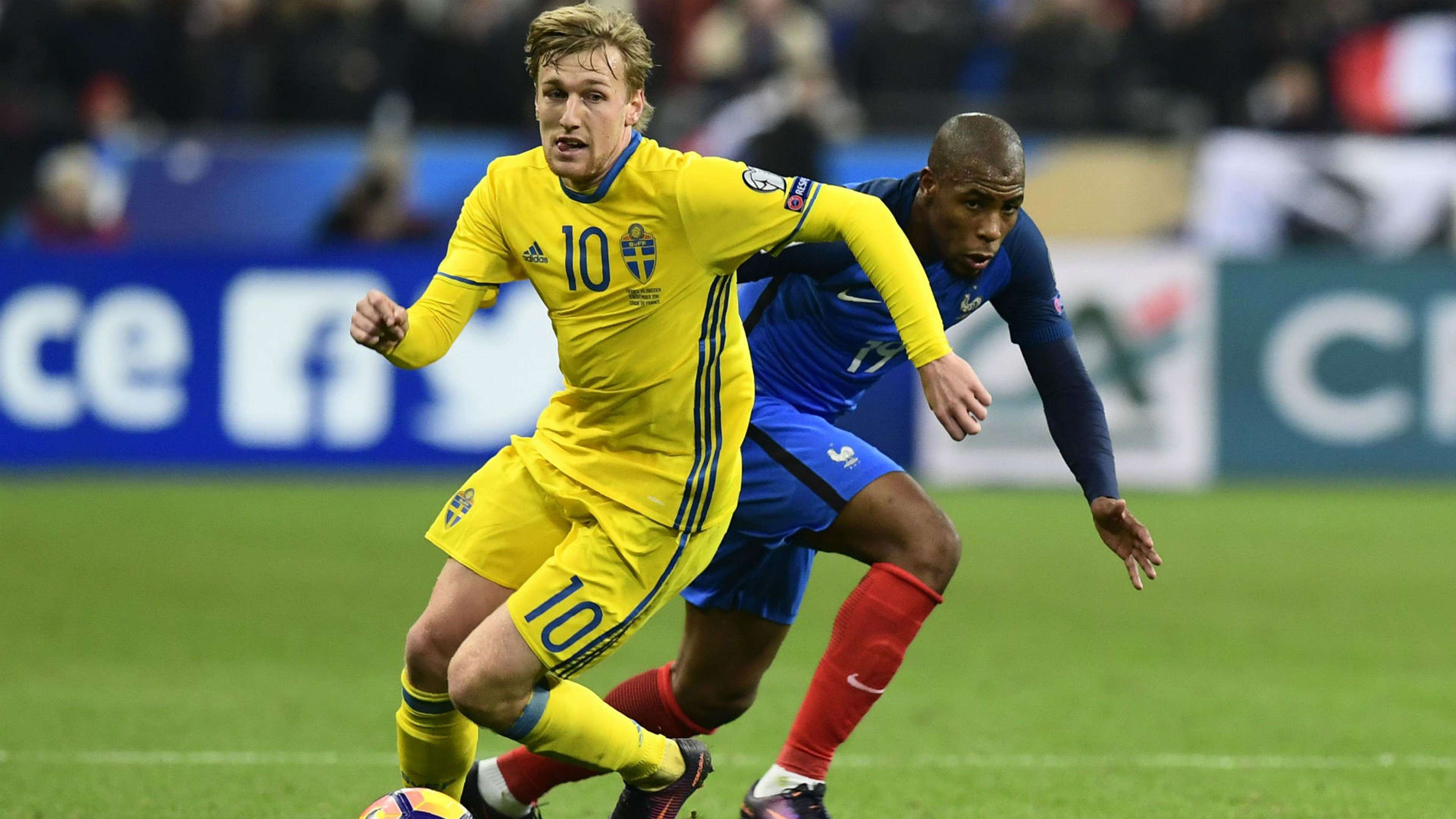 Emil Forsberg Djibril Sidibe France Sweden World Cup Qualifiers 11112016