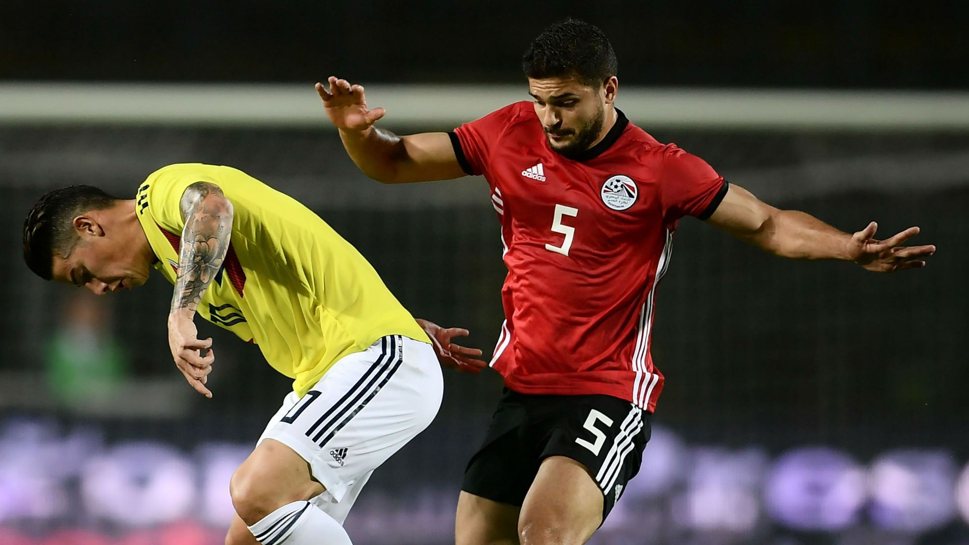 Sam Morsy Egypt James Rodriguez Colombia