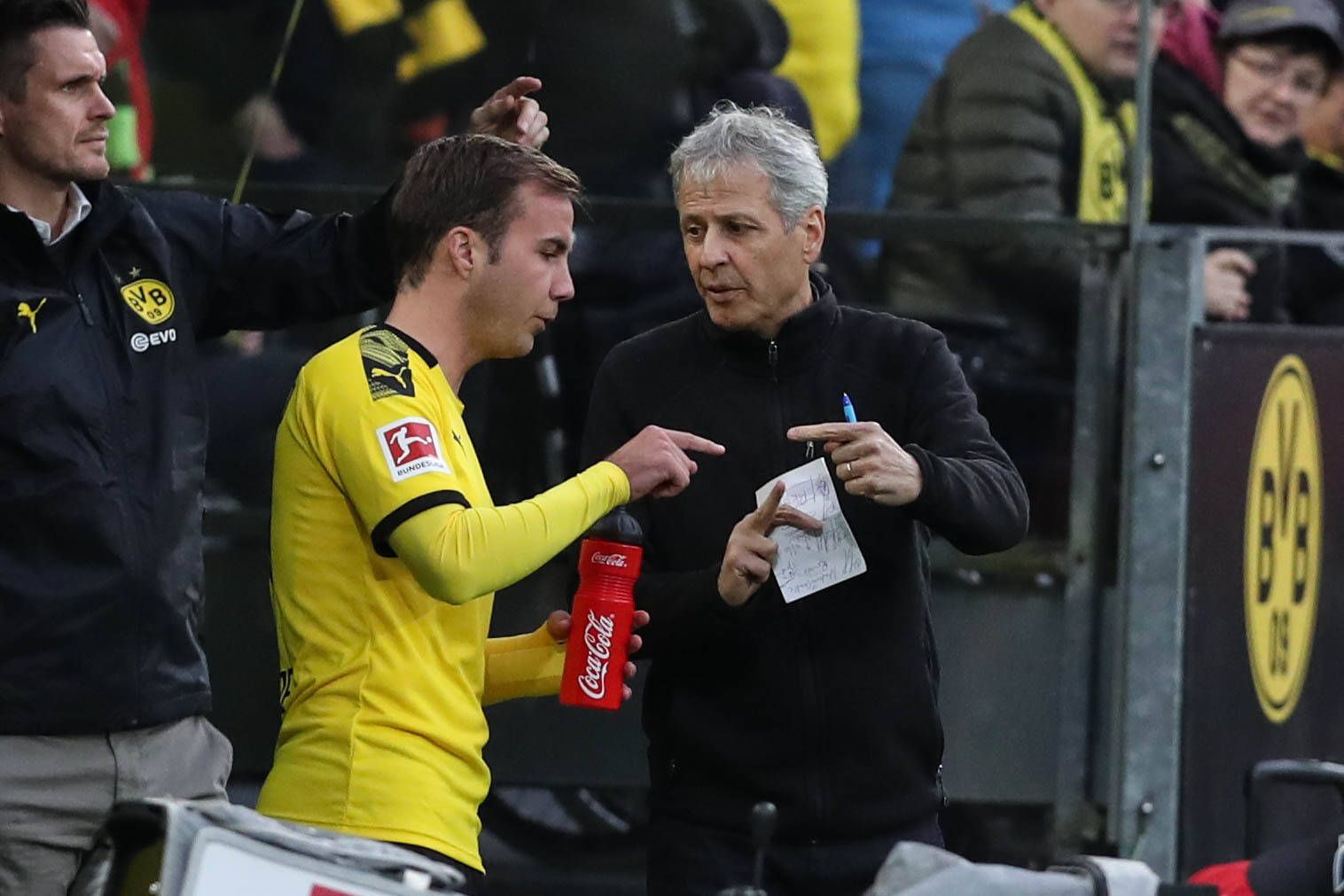 ONLY GERMANY Mario Götze Lucien Favre Dortmund