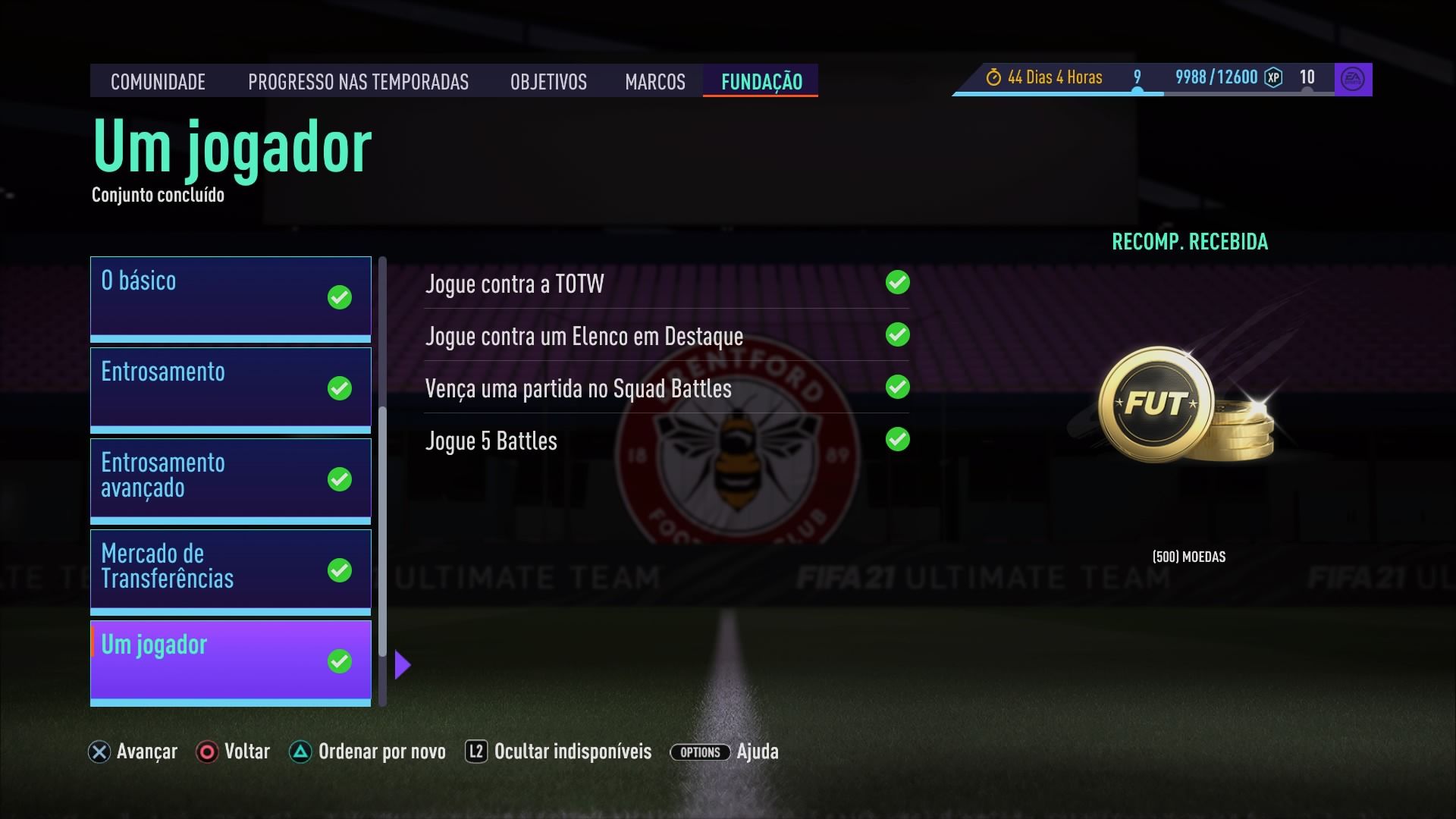 FIFA 21 FUT objetivos