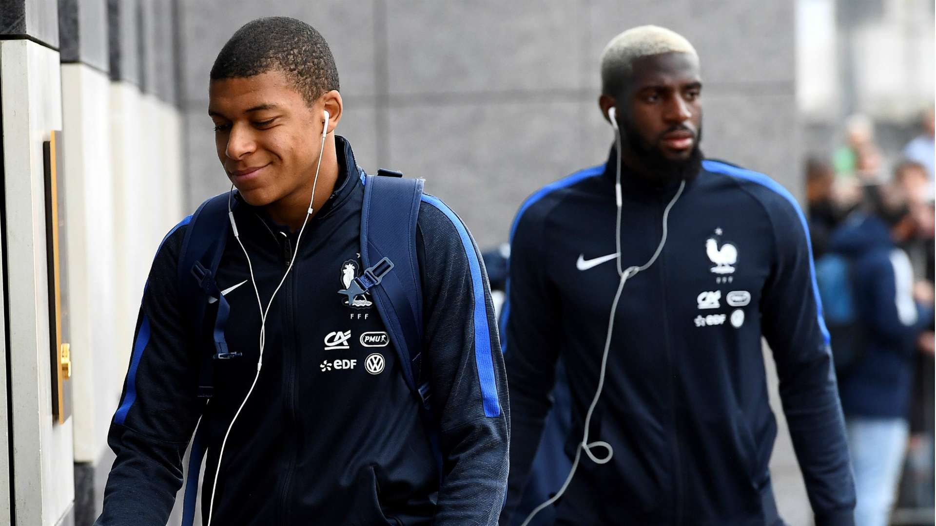 Kylian Mbappe/ Tiémoué Bakayoko