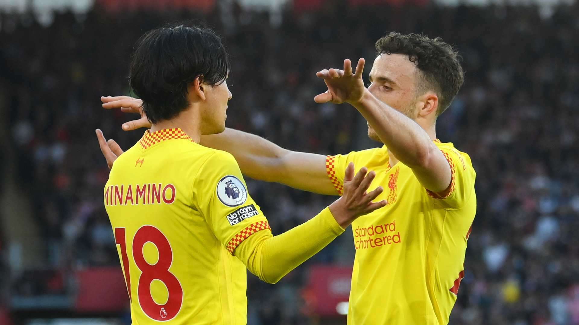 20220825 Takumi Minamino Diogo Jota