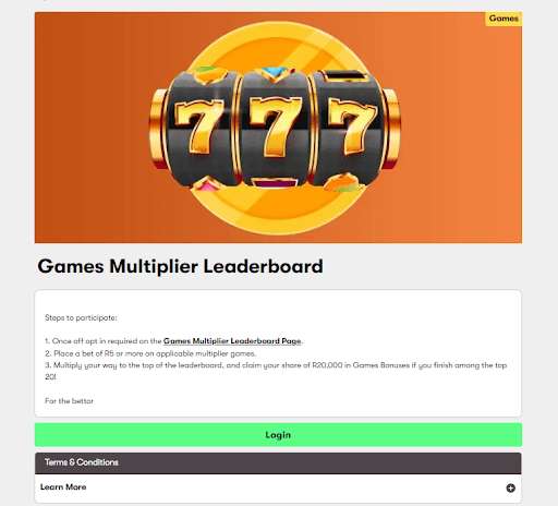 10bet games multiplier leaderboard