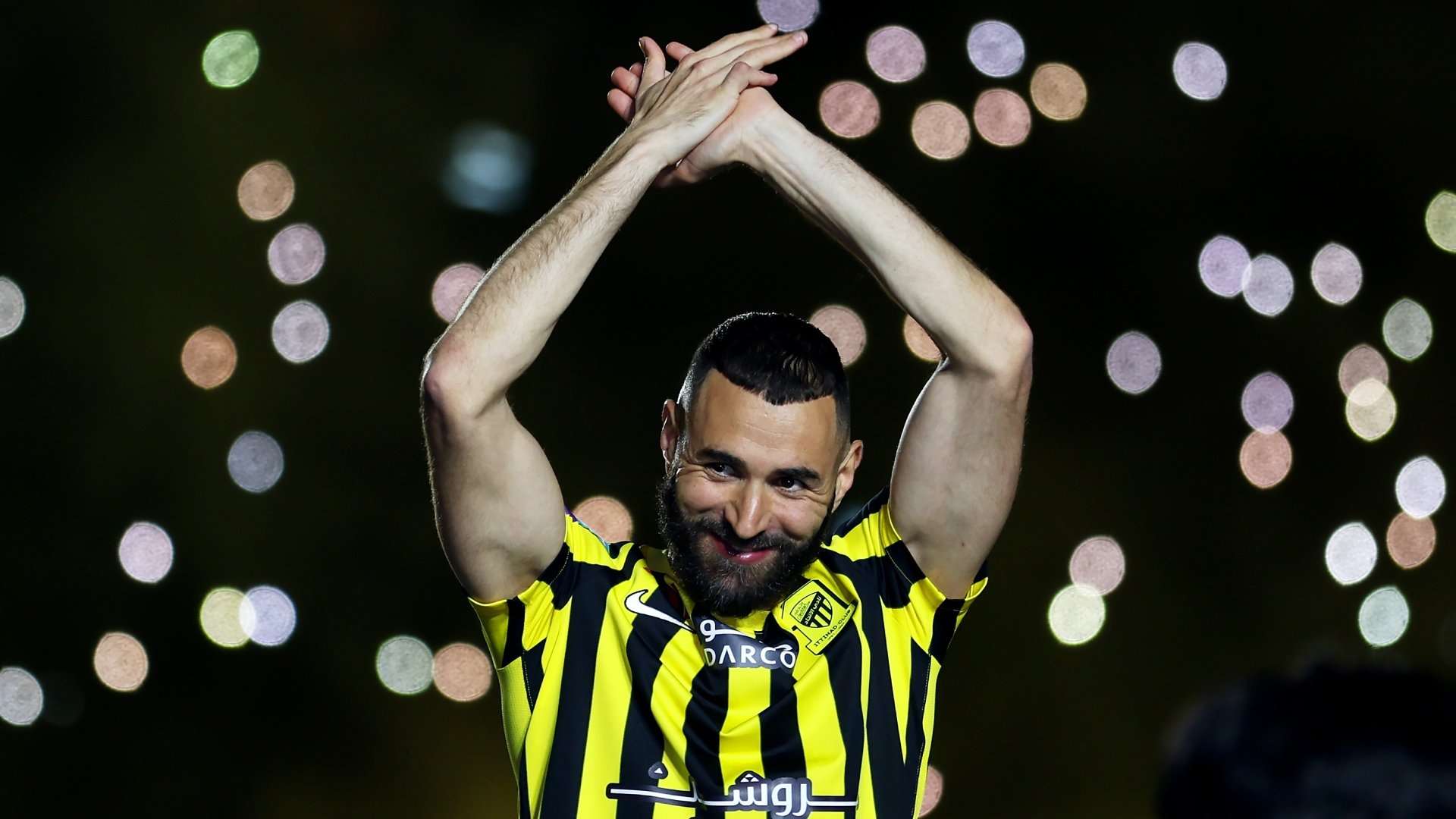 Karim Benzema Al-Ittihad unveiling 2023