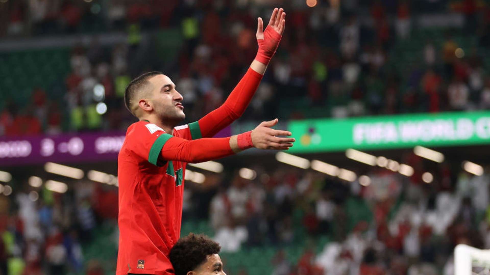 Hakim Ziyech Morocco 2022.