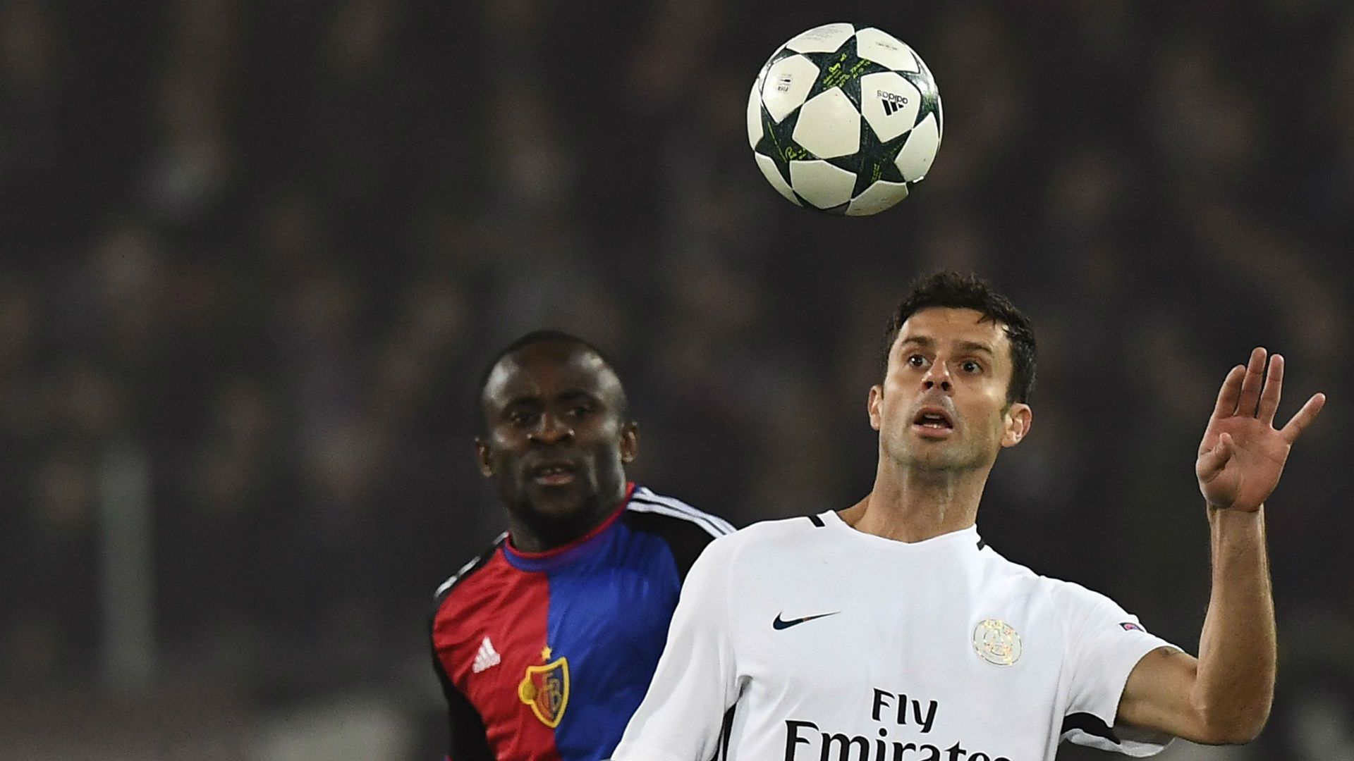 Thiago Motta Basel PSG Champions League 01112016