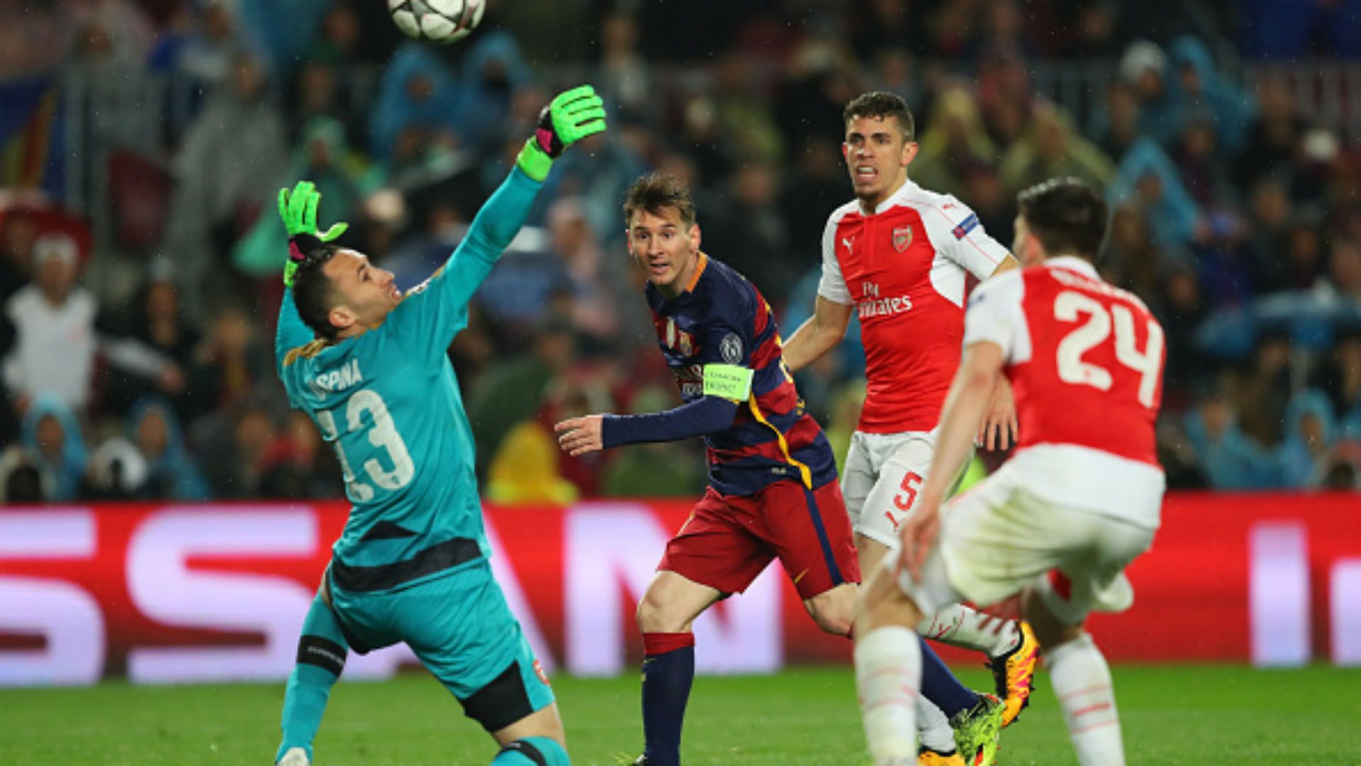 Arsenal Barcelona Octavos de final Vuelta Champions League Lionel Messi