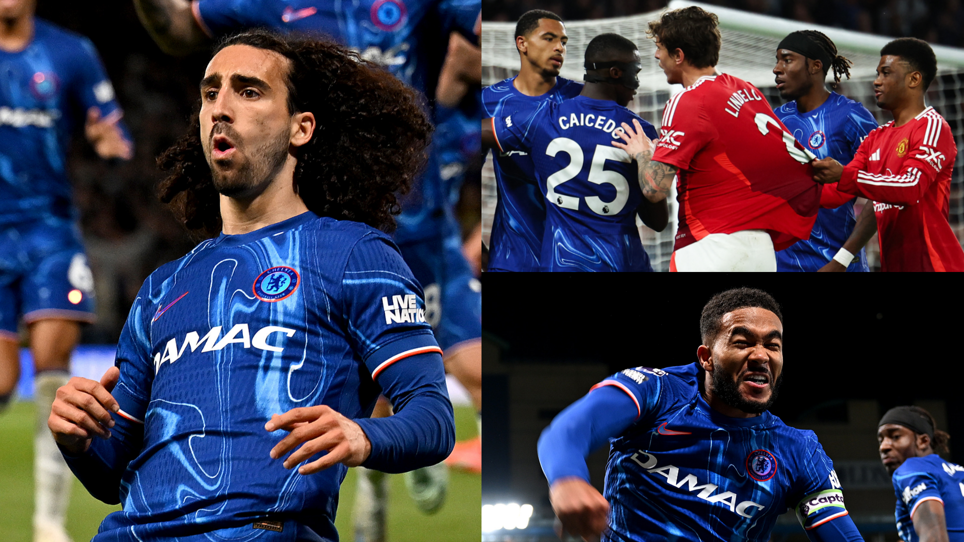 Chelsea player ratings vs Manchester United: Marc Cucurella, you beauty! Left-back scores vital winner after moment of inspiration from resilient Reece James as Enzo Maresca's men edge closer to Champions League qualification | Goal.com UK