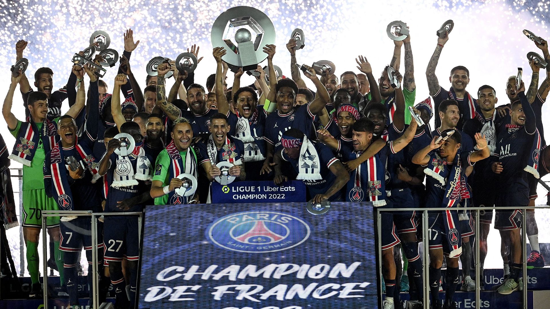 PSG Campeon Ligue 1 2021 22