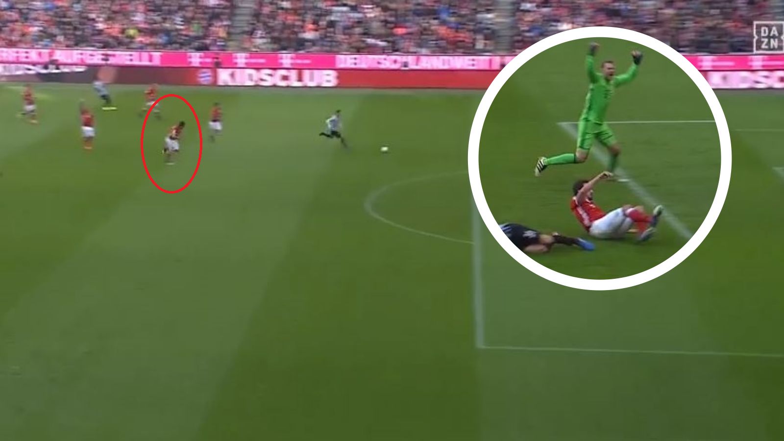 GFX Mats Hummels Tackling FC Bayern