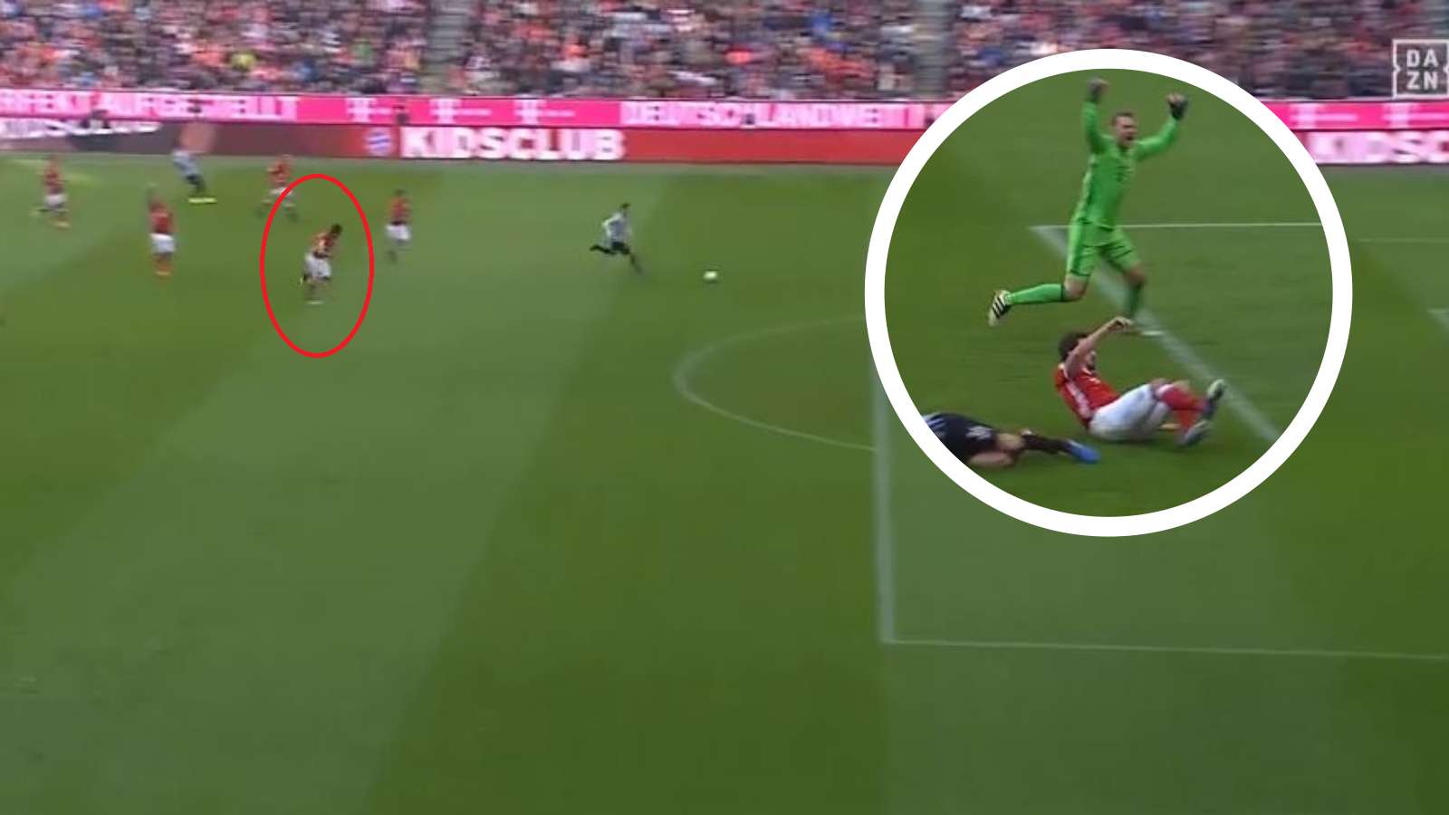 GFX Mats Hummels Tackling FC Bayern