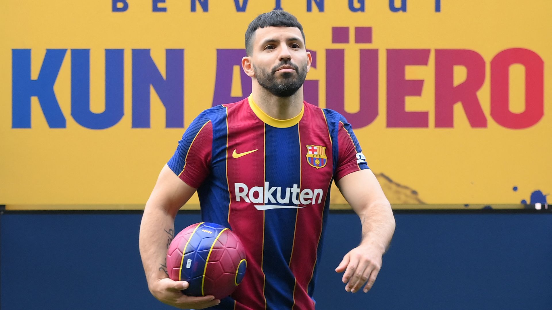 Sergio Kun Aguero Barcelona