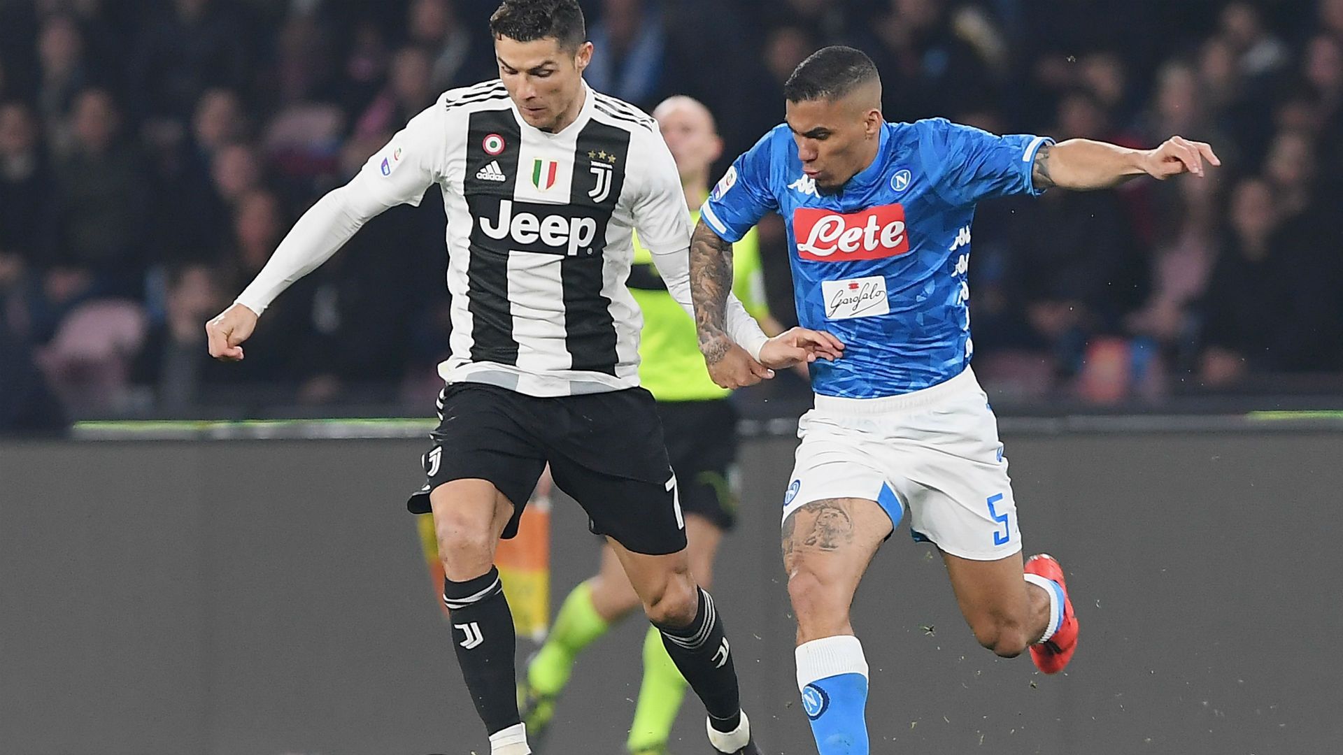 Cristiano Ronaldo Allan Napoli Juventus 27 06 2019