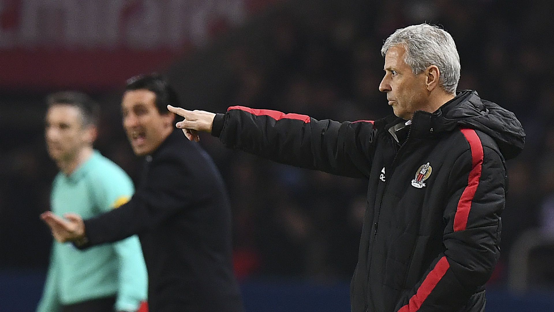 PSG Nice Favre Emery