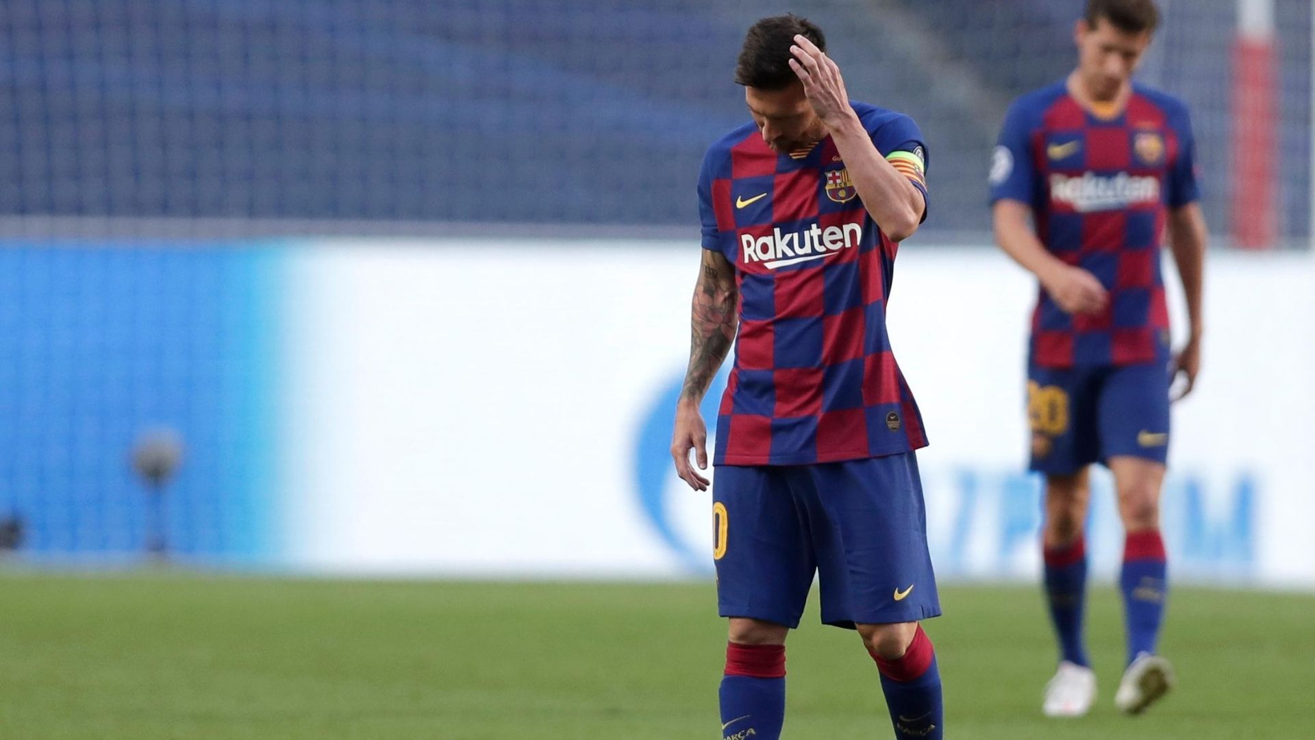 Messi Barcelona Bayern UCL