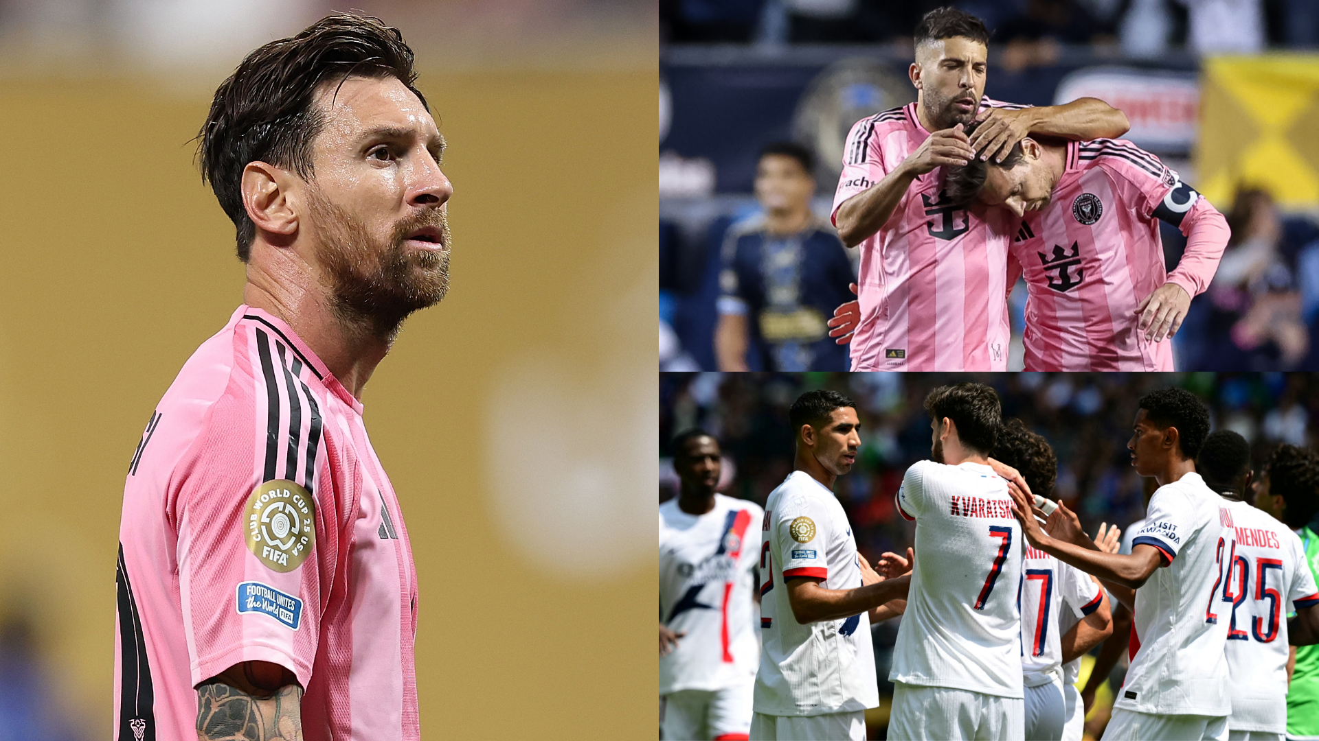 Lionel Messi Jordi Alba PSG