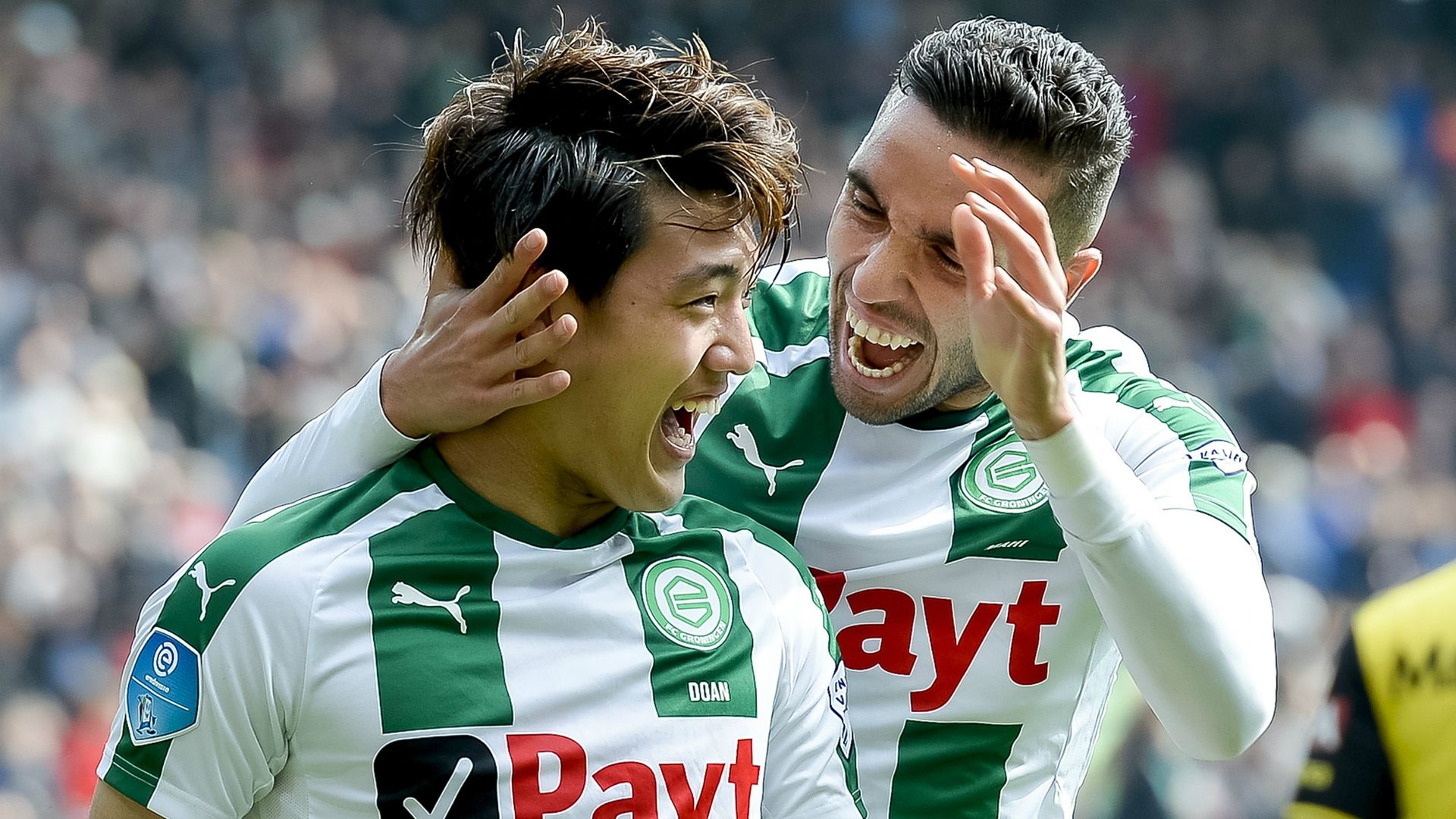 Ritsu Doan, Mimoun Mahi, FC Groningen, Eredivisie 04082018