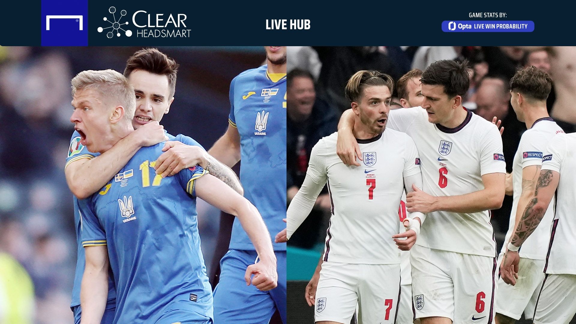 Ukraina vs Inggris - CLEAR