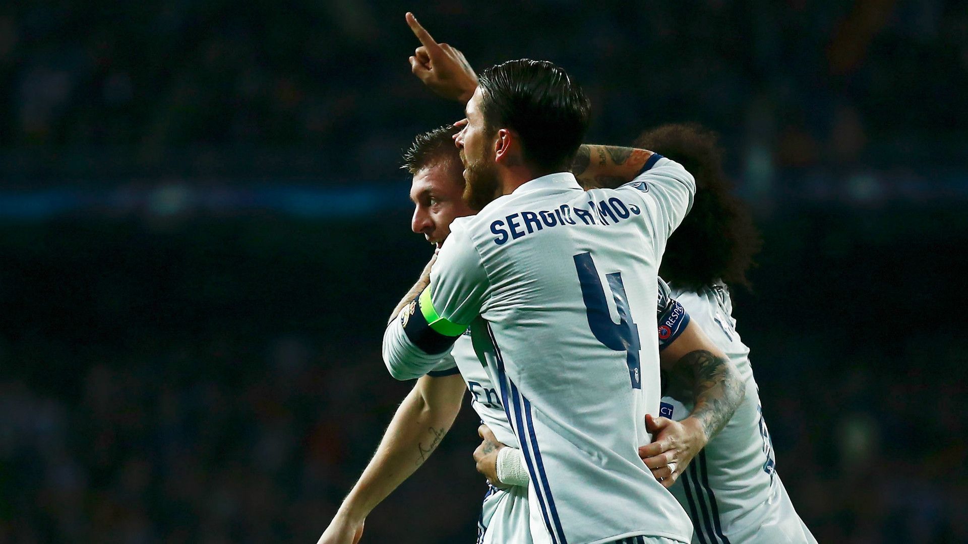 Sergio Ramos Toni Kroos Real Madrid Napoli Champions League