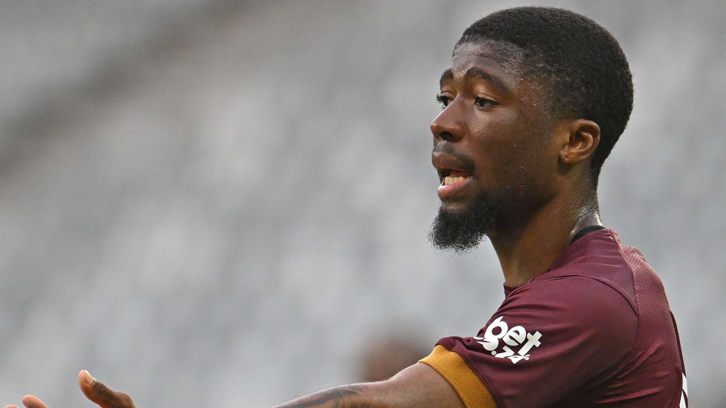 Omega Mdaka of Stellenbosch FC