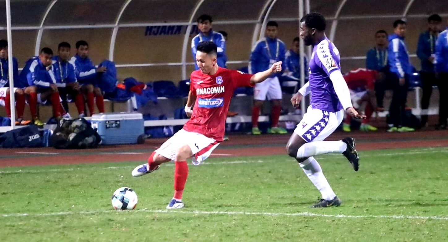 Nghiem Xuan Tu Ha Noi vs Than Quang Ninh V.League 2019