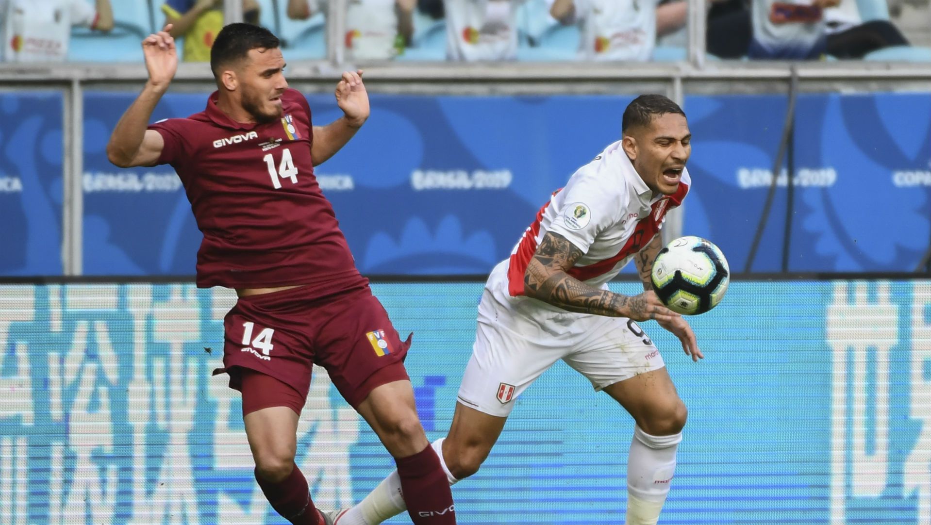 150619 Venezuela Perú Luis Del Pino Mago Paolo Guerrero