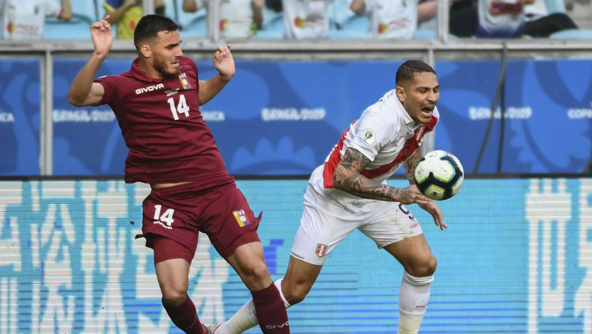 150619 Venezuela Perú Luis Del Pino Mago Paolo Guerrero