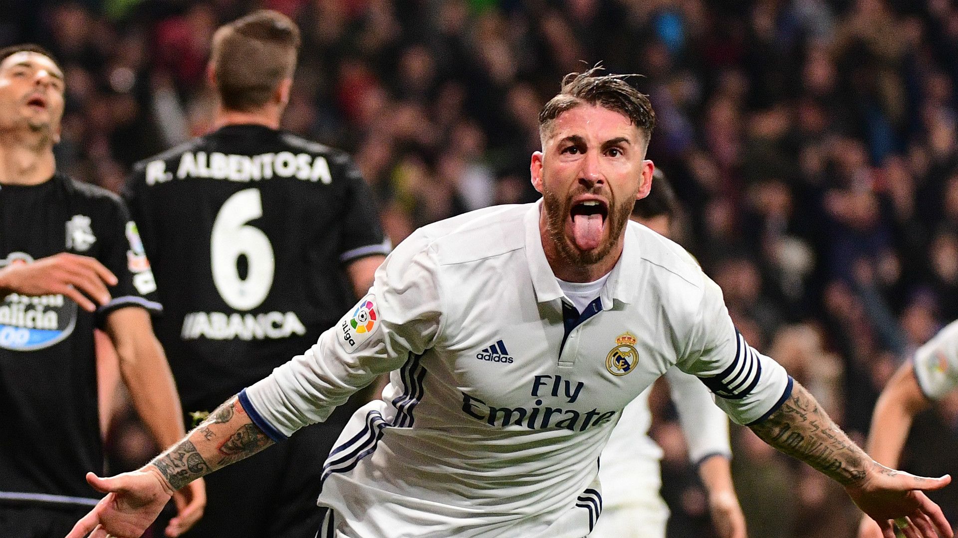 Sergio Ramos Real Madrid Deportivo Coruna LaLiga 10122016