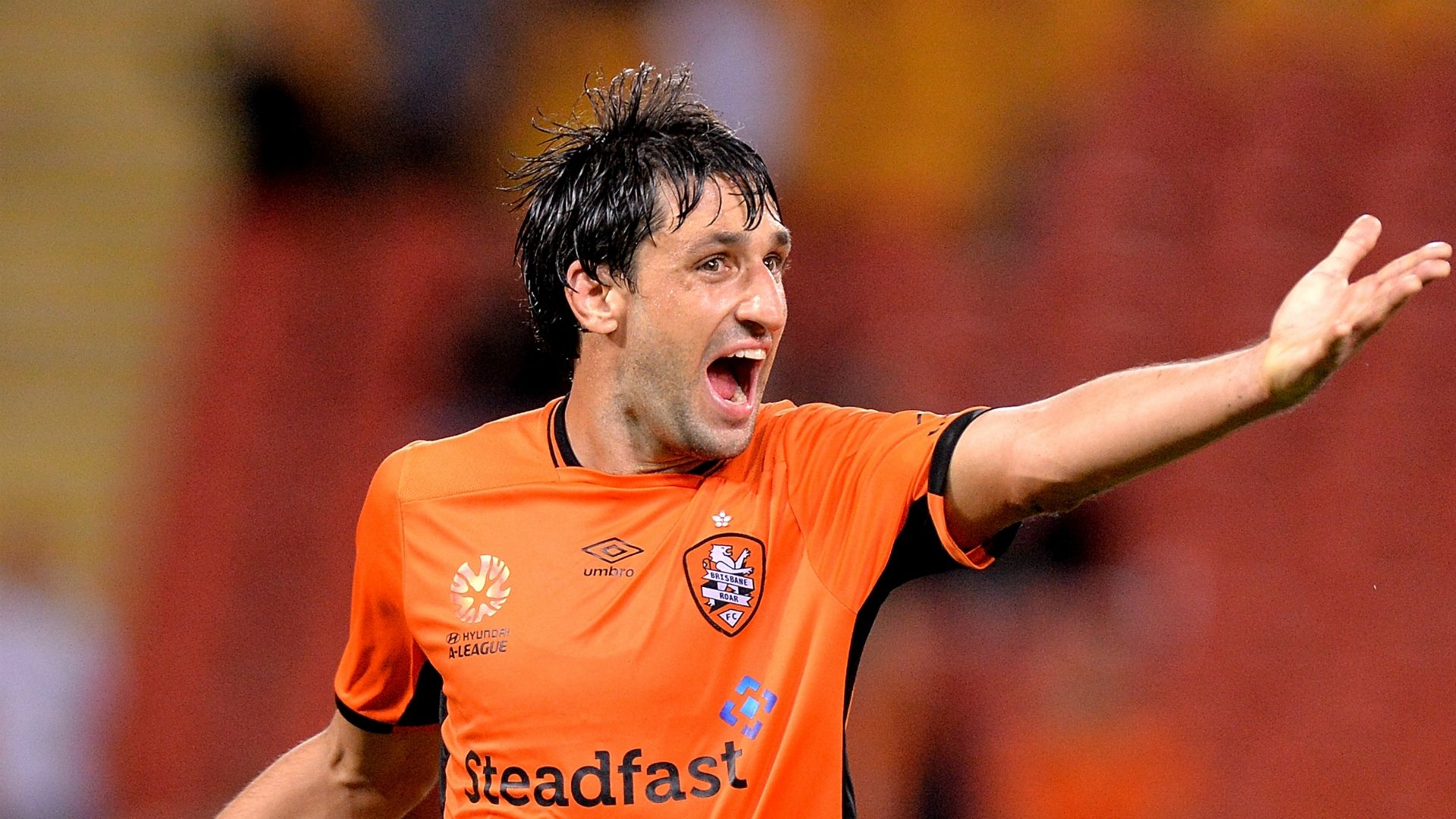 Thomas Broich Brisbane Roar v Western Sydney Wanderers A-League 21042017