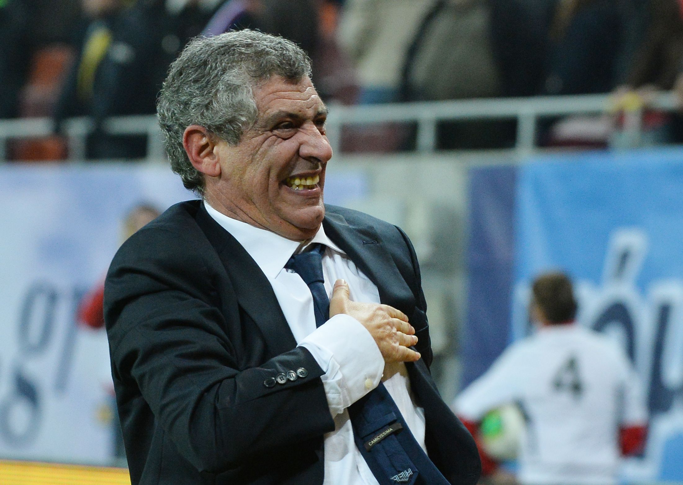 Greece coach Fernando Santos