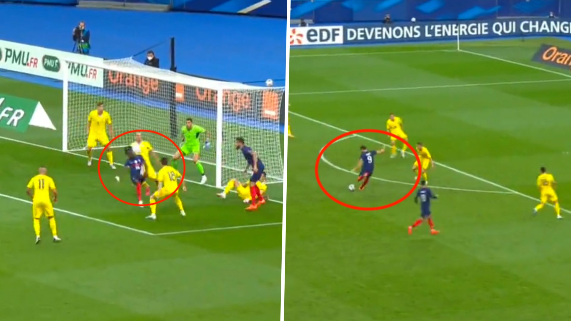 ONLY GERMANY Eduardo Camavinga Olivier Giroud France Ukraine 2020