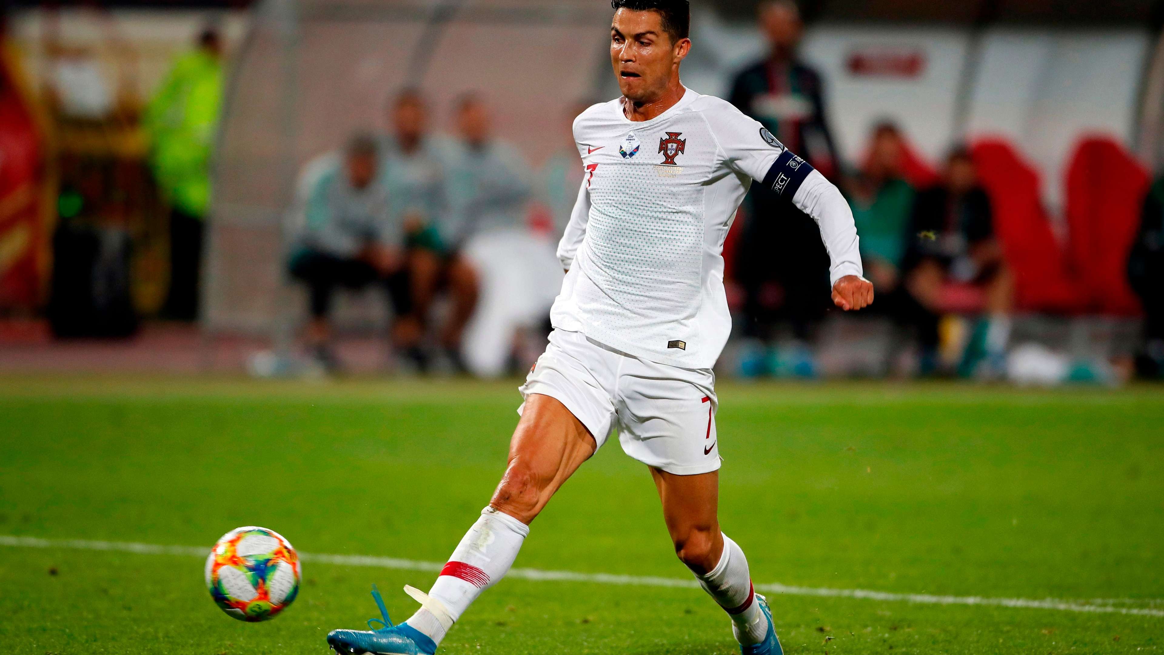 Cristiano Ronaldo Serbia vs Portugal Euro Qualifiers