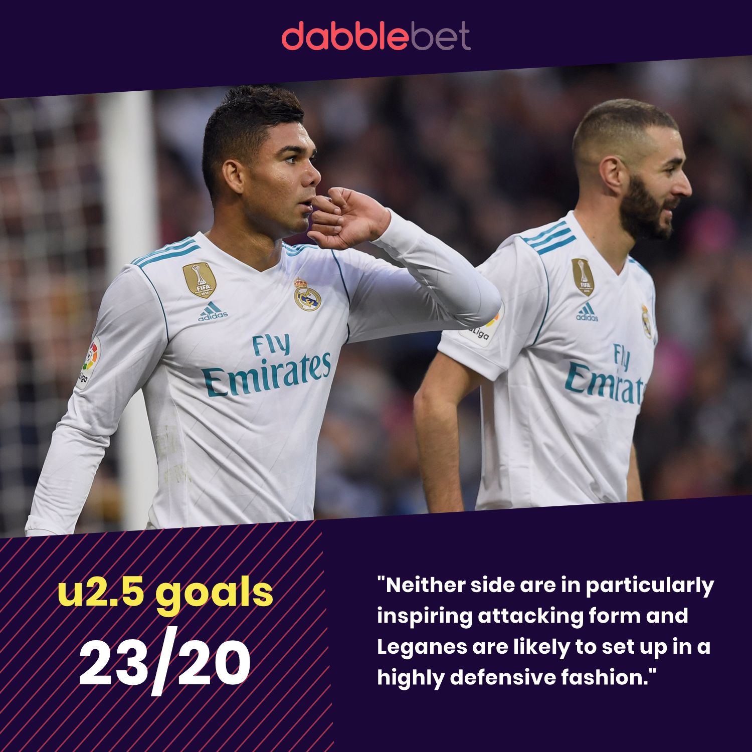 Leganes Real Madrid graphic