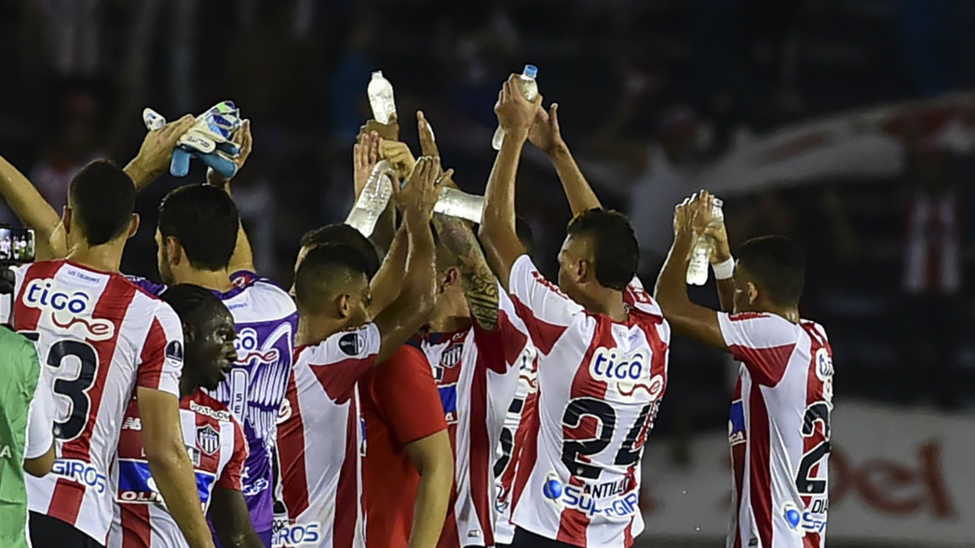 Junior de Barranquilla aplausos